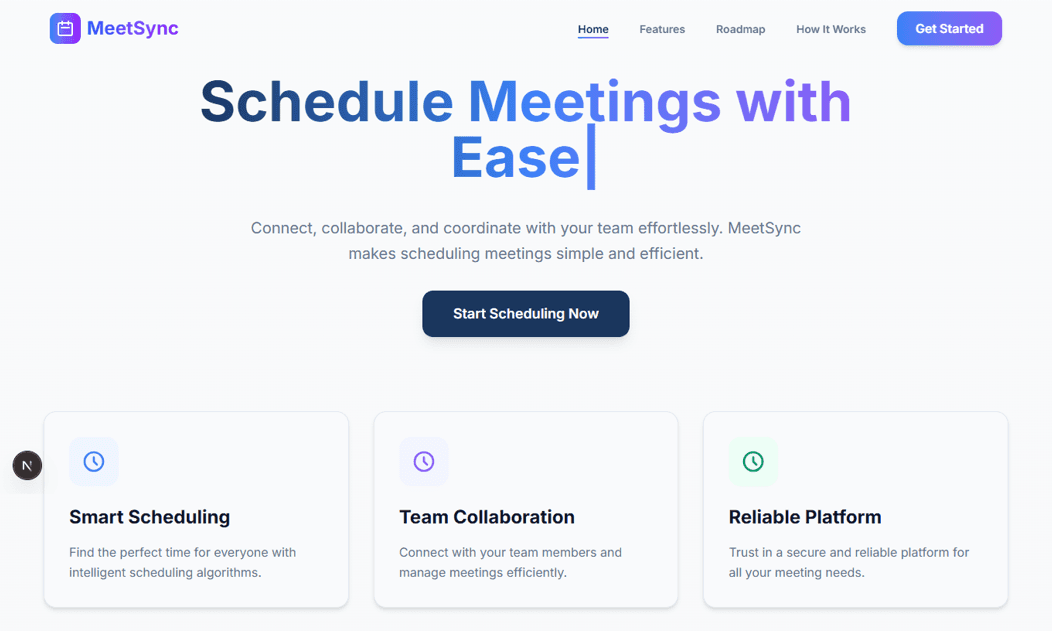 MeetingSync preview